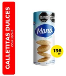 GALLETITAS MANA CON LECHE X 136 GR